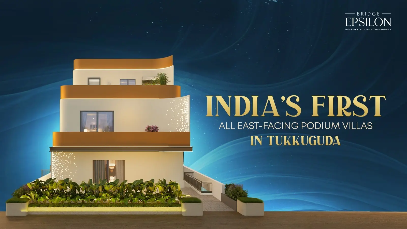 East Facing Podium Luxury Villas