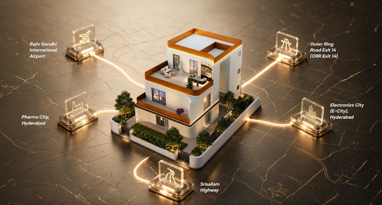 Villas Near Hyderabad Airport